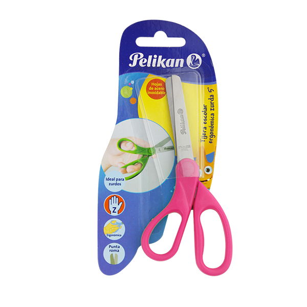 TIJERA ESCOLAR PELIKAN ZURDA 5" PZ