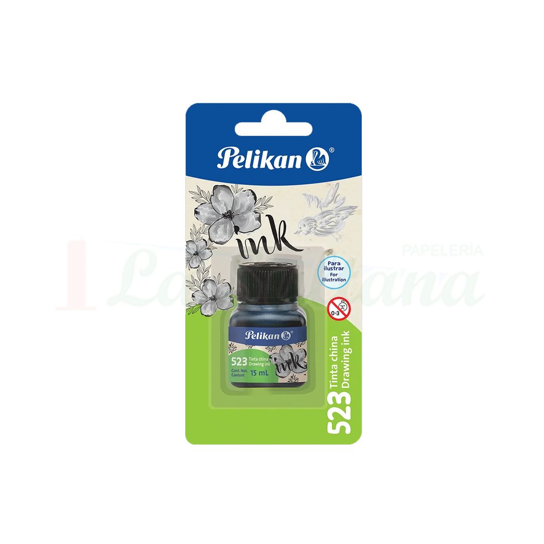 TINTA CHINA PELIKAN BLISTER C/1 PZ TINTA CHINA PELIKAN BLISTER C/1 PZ