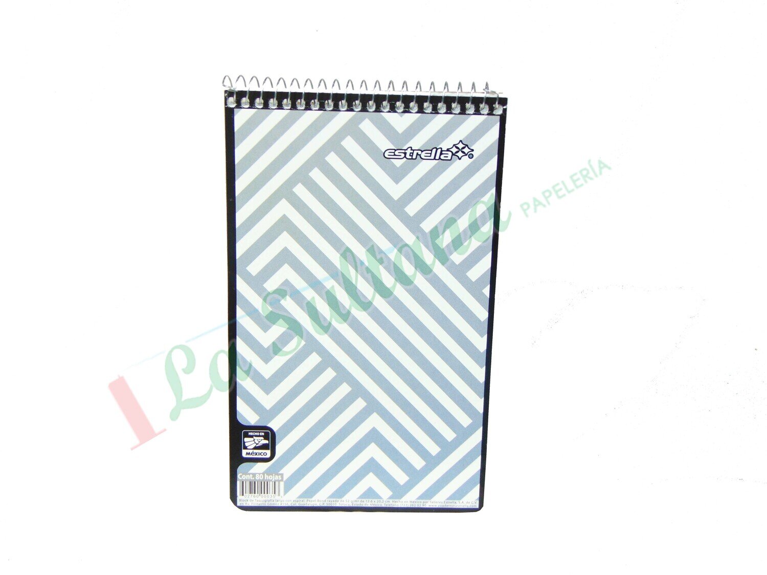 BLOCK ESTRELLA TAQUIGRAFIA ESPIRAL LARGO C/80H PZ BLOCK ESTRELLA TAQUIGRAFIA ESPIRAL LARGO C/80H PZ