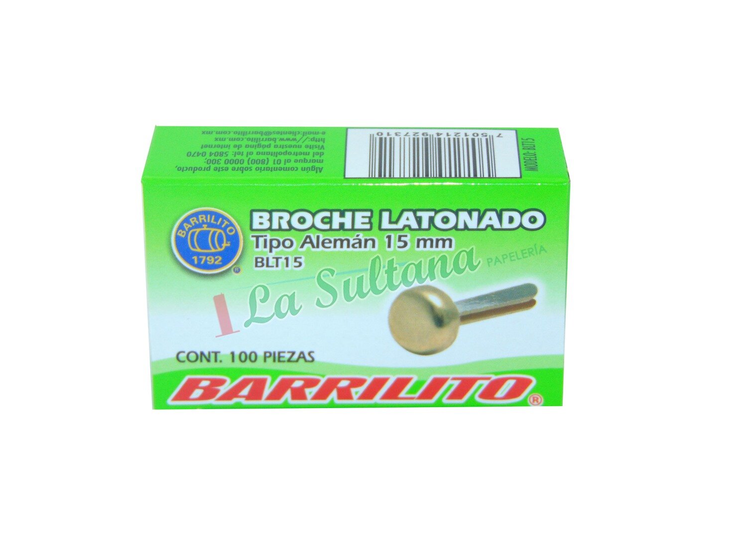 BROCHE LATONADO BLT15 C/100 BROCHE LATONADO BLT15 C/100