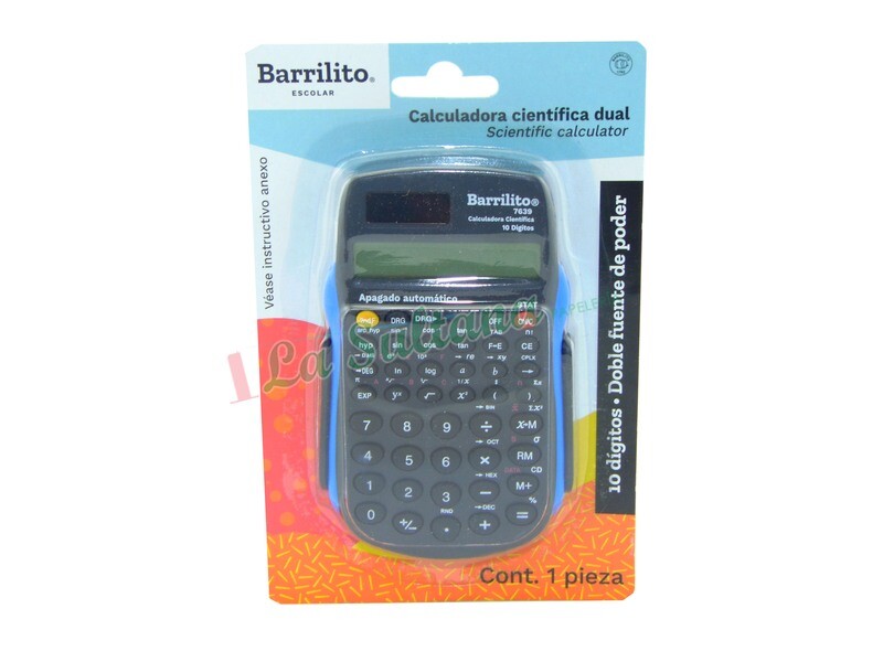 CALCULADORA CIENTIFICA BARRILIITO 7639  PZ