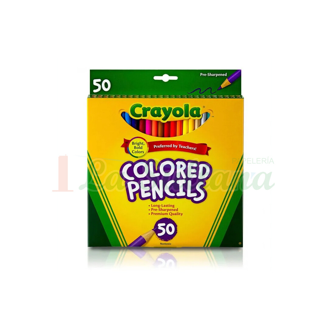 COLORES CRAYOLA C/50