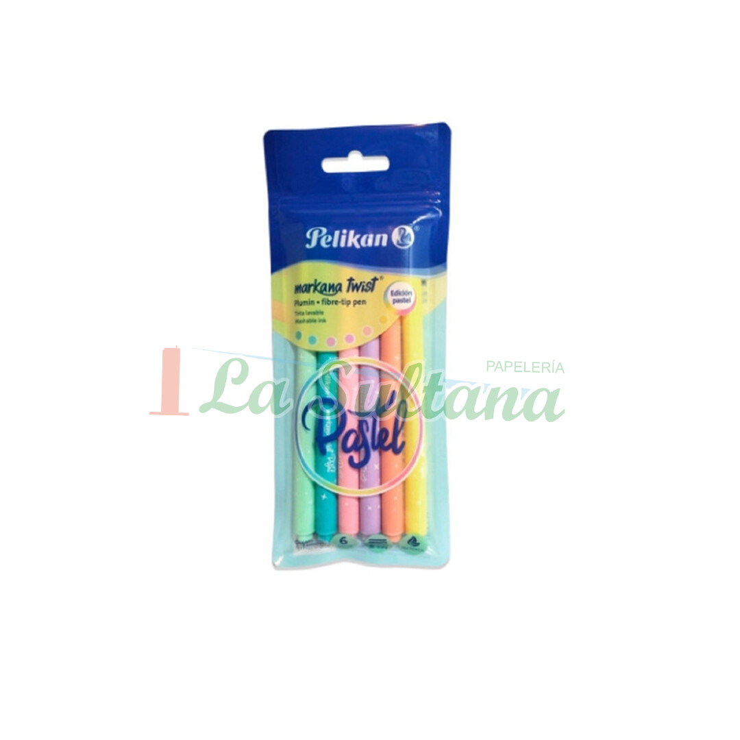 PINCELIN COLORELLA STAR C/6 PASTEL PINCELIN COLORELLA STAR C/6 PASTEL