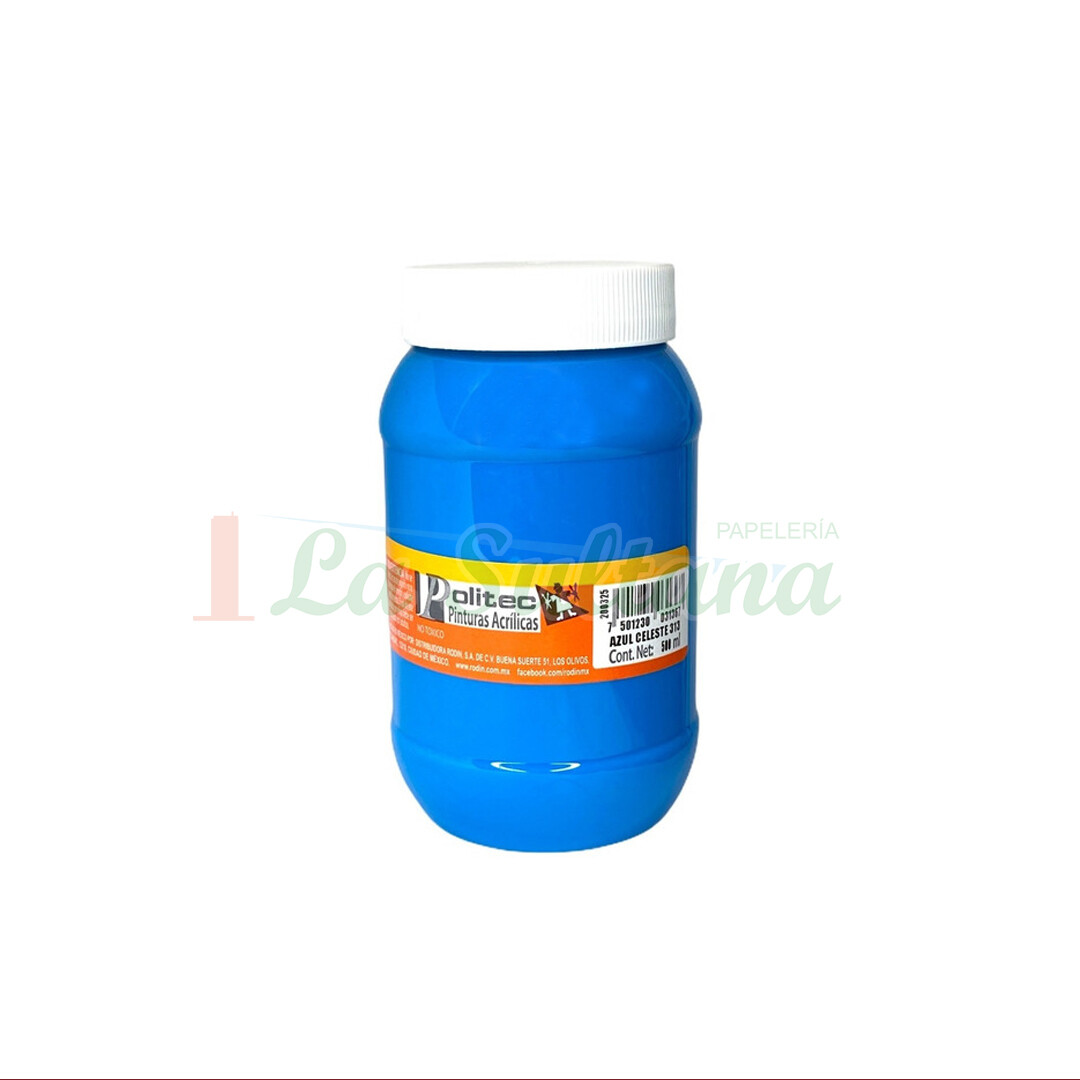 PINTURA ACRILICA POLITEC 500ML PZ PINTURA ACRILICA POLITEC 500ML PZ