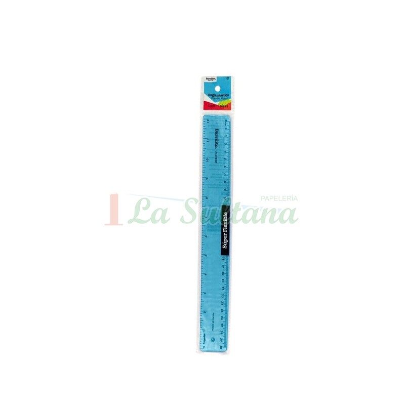 REGLA FLEXIBLE BARRILITO FLEX30 PZ REGLA FLEXIBLE BARRILITO FLEX30 PZ