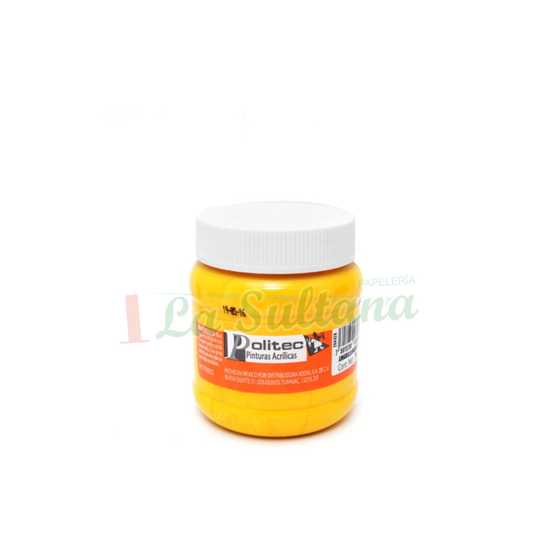 PINTURA ACRILICA POLITEC 250ML PZ