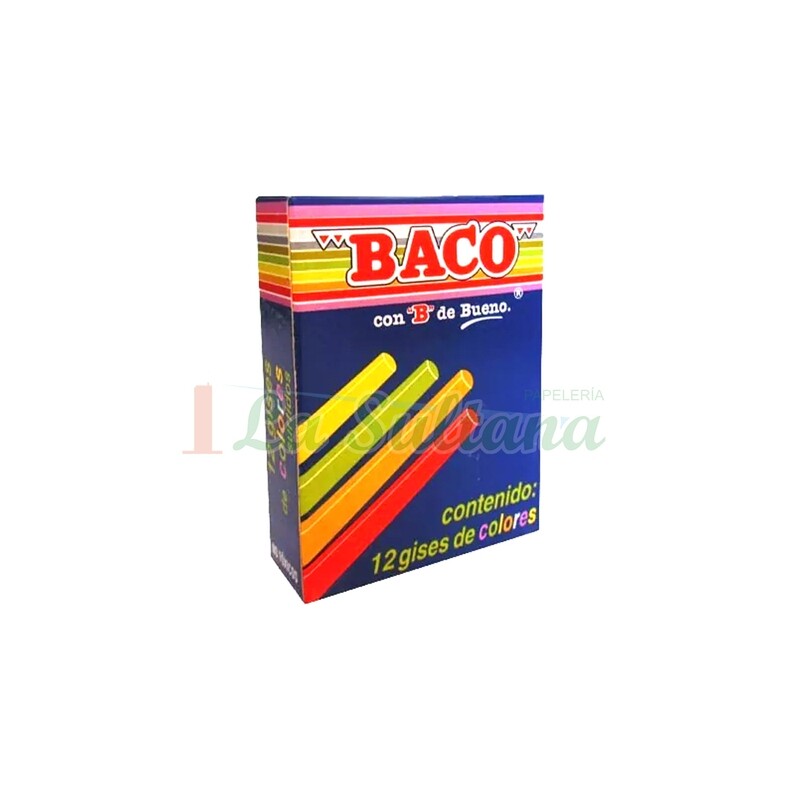 GIS COLORES BACO C/12 PZ GIS COLORES BACO C/12 PZ