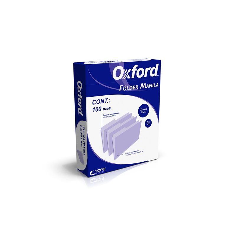 FOLDER CARTA OXFORD CREMA C/100 FOLDER CARTA OXFORD CREMA C/100