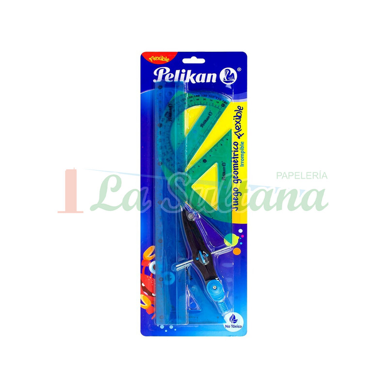 JGO GEOMETRIA PELIKAN FLEXIBLE MEDIANO PZ JGO GEOMETRIA PELIKAN FLEXIBLE MEDIANO PZ