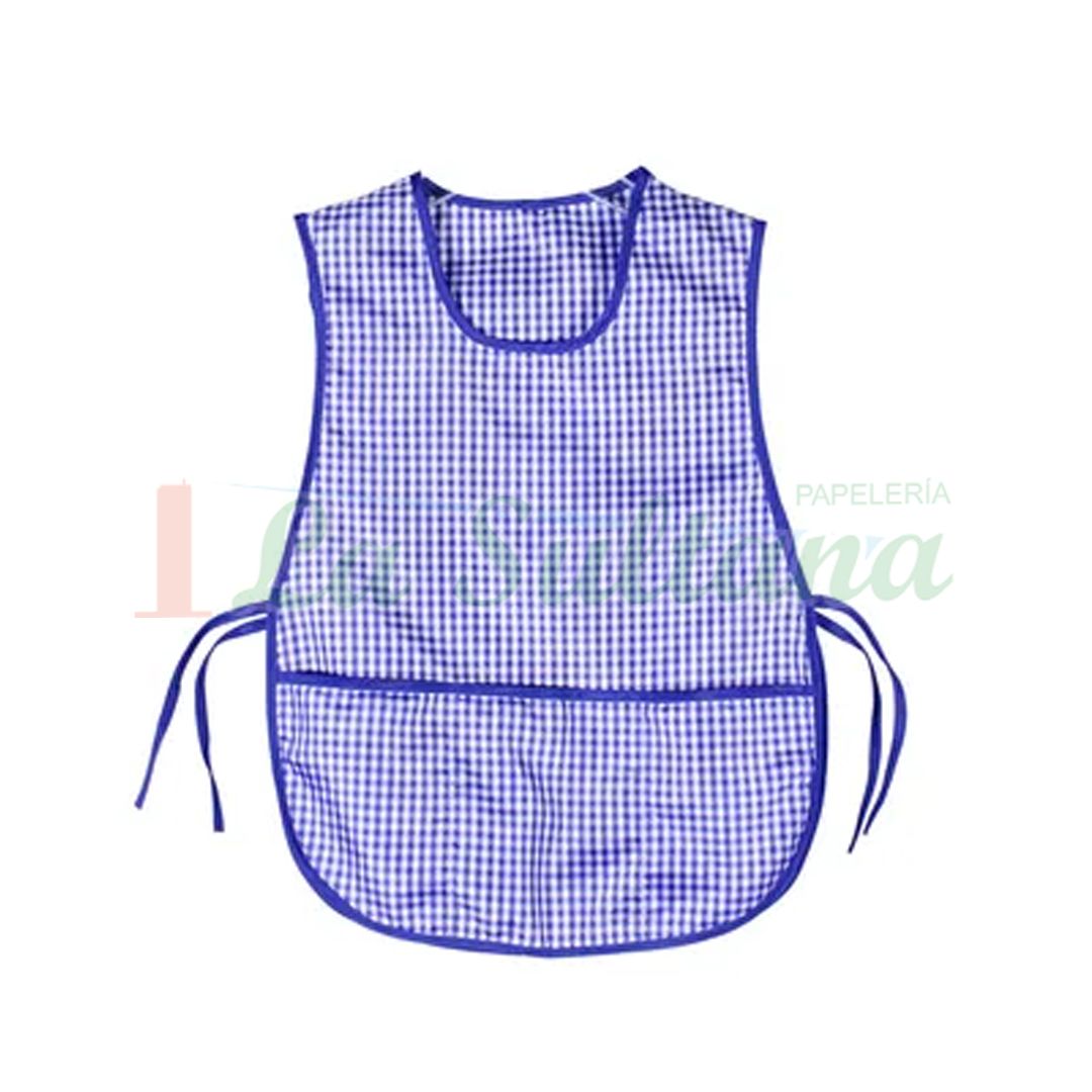 MANDIL VINIL CUADROS PZ