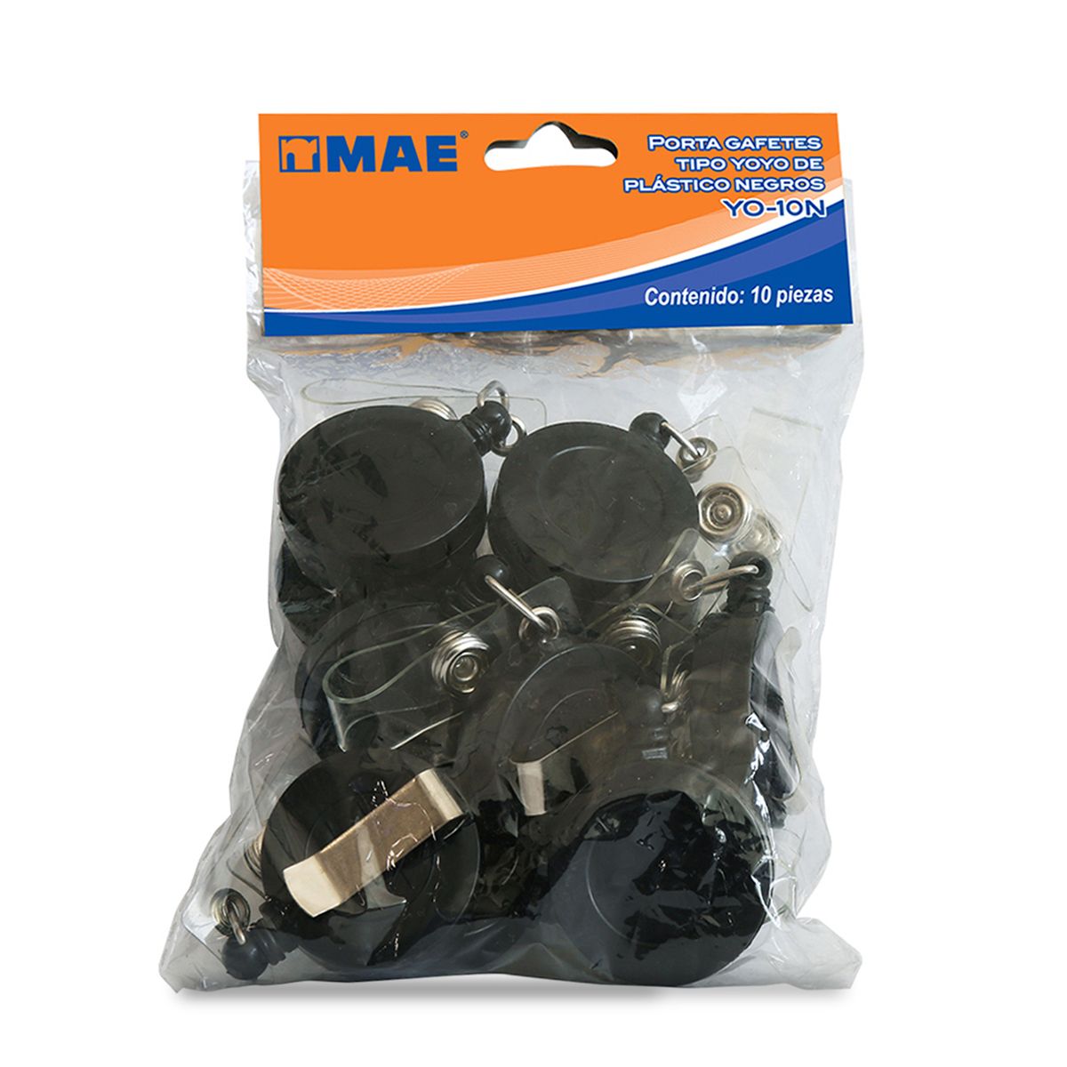 BROCHE P/GAFETE TIPO YOYO MAE C/10