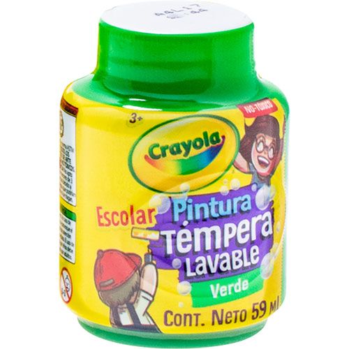PINTURA TEMPERA CRAYOLA 59ML PZ PINTURA TEMPERA CRAYOLA 59ML PZ