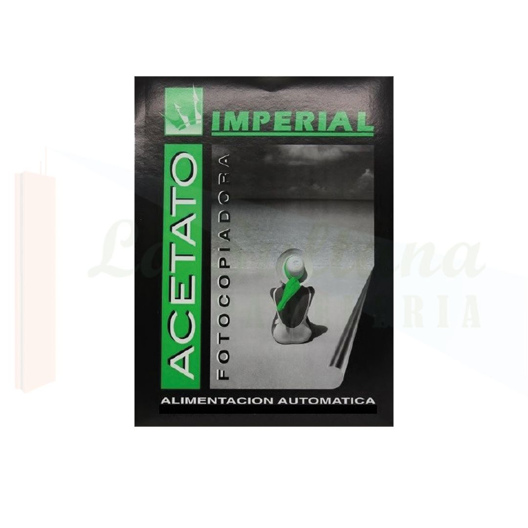 HOJA ACETATO IMPERIAL CARTA C/100H