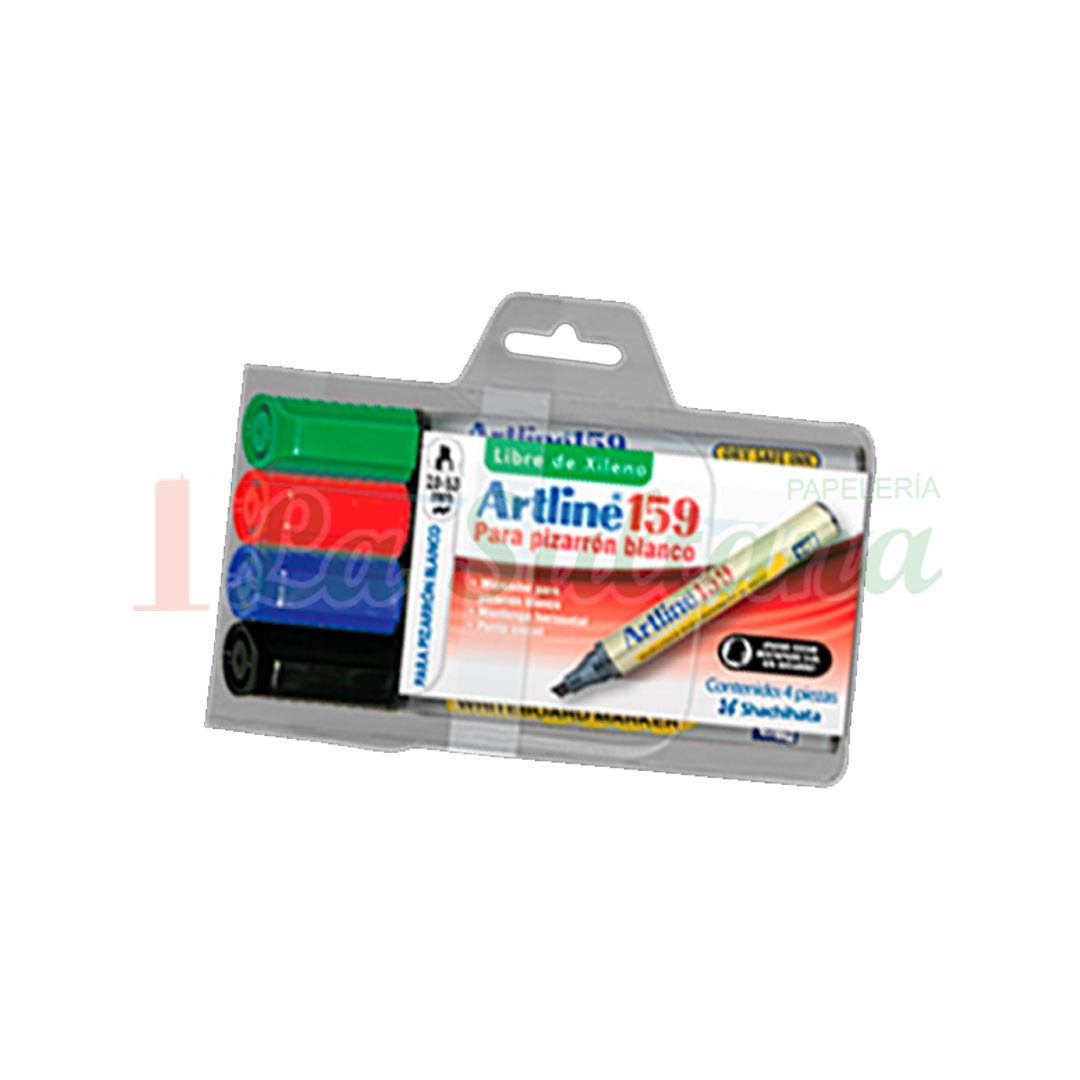 MARCADOR P/PIZARRON ARTLINE C/4 MARCADOR P/PIZARRON ARTLINE C/4