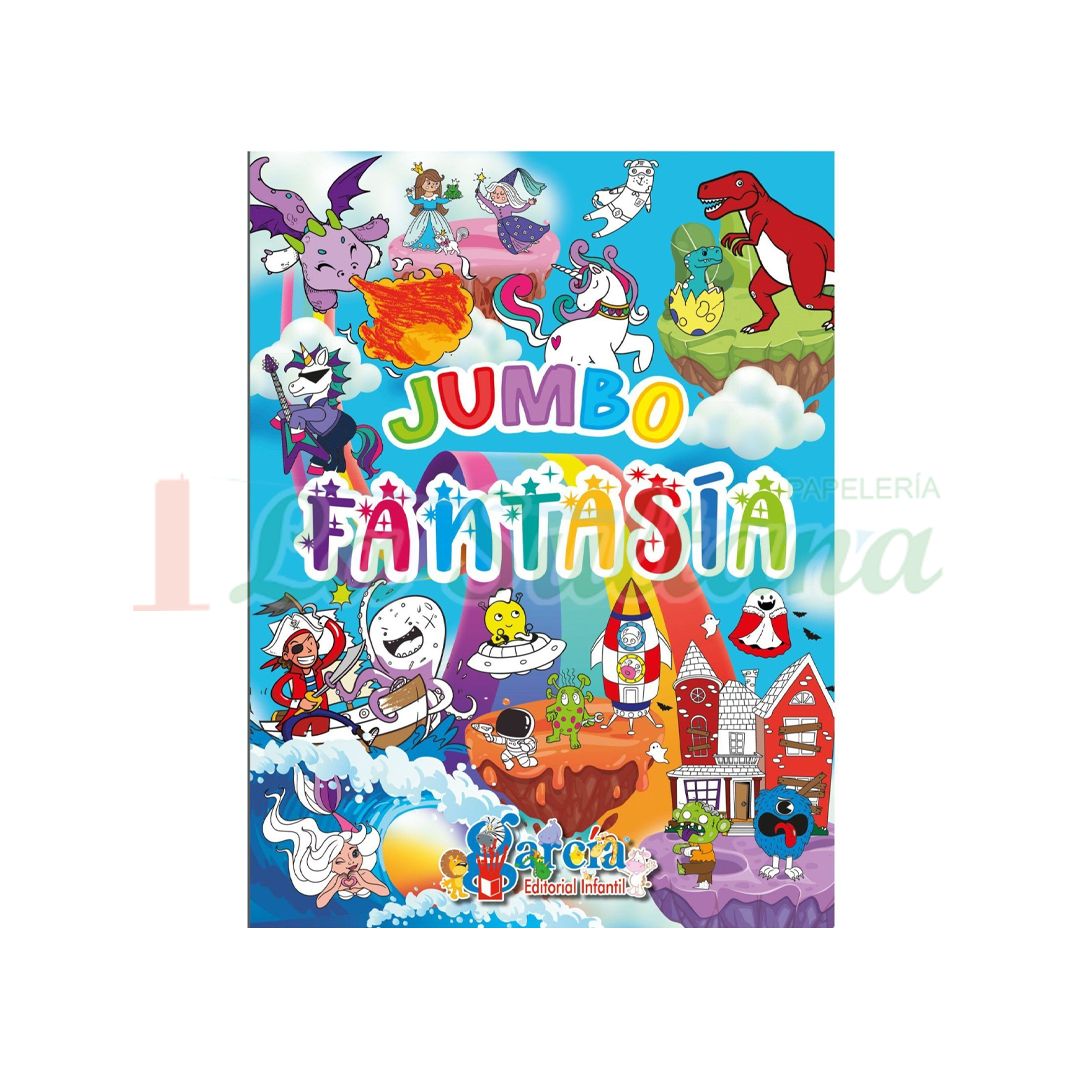LIBRO JUMBO ANIMALES / FANTASÍA ED. GARCÍA PZ