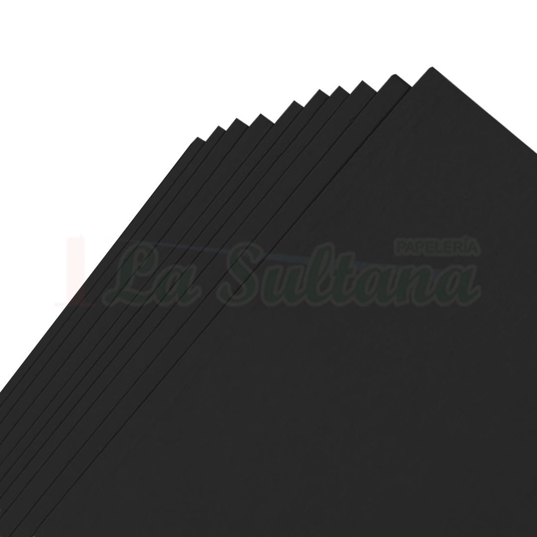 PAPEL CARTONCILLO NEGRO C/10 PZS PAPEL CARTONCILLO NEGRO C/10 PZS