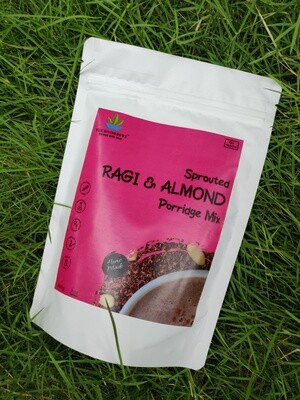 Sprouted Ragi &amp; Almond Porridge mix