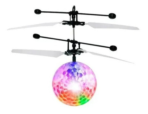 Luz Esfera Voladora Batería Recargable Vuelo 10´, Color de la luz: RGB