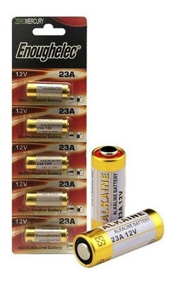  Pila Bateria 23a A23 12v Pack X5 Pilas