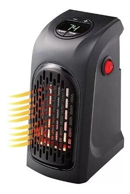 Calefactor Mini 220v Potencia 400w 15°-32° Mide 10,5x8x16cm