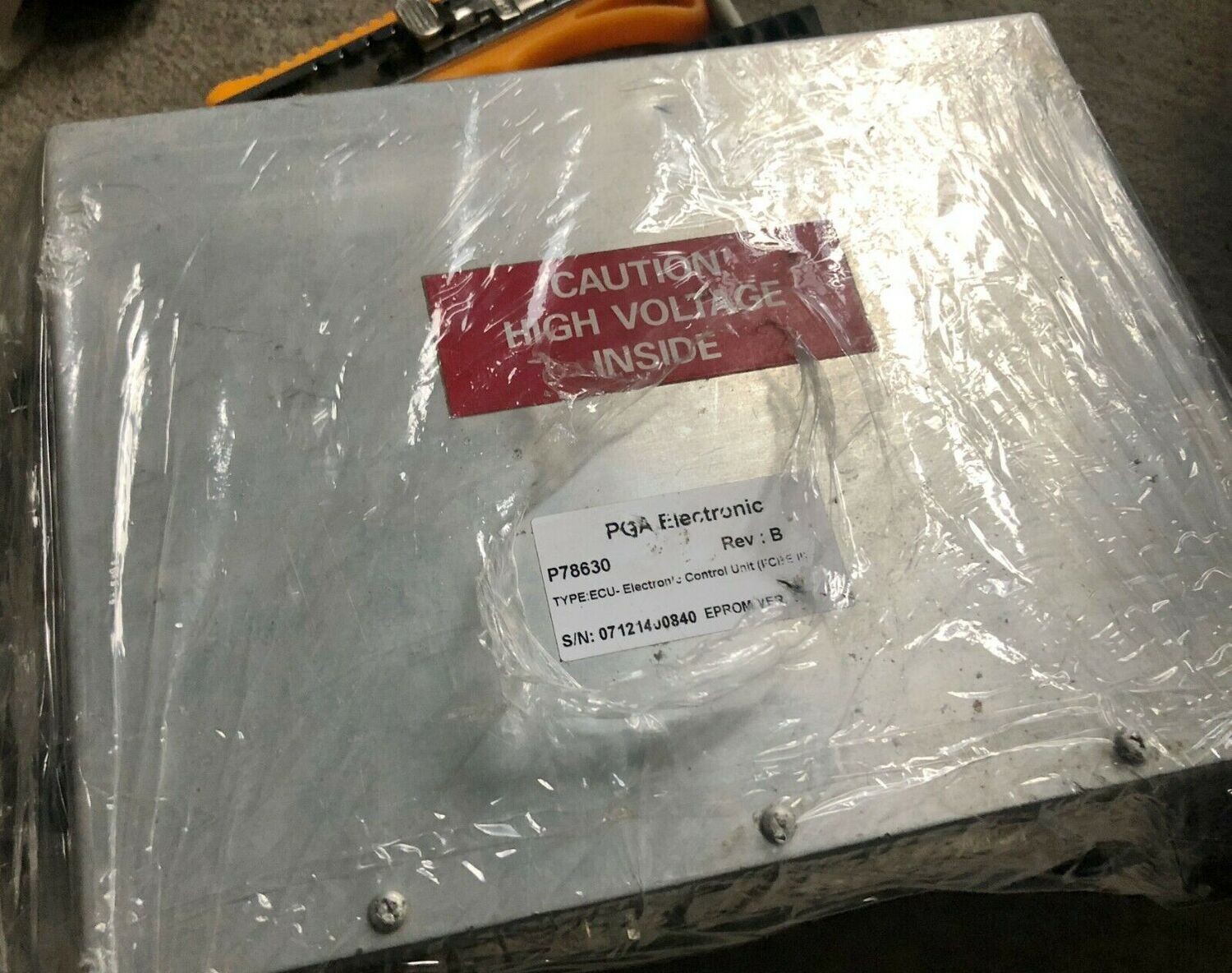 PGA Electronic Control P78630 Rev B ECU electronic control PGA P78630