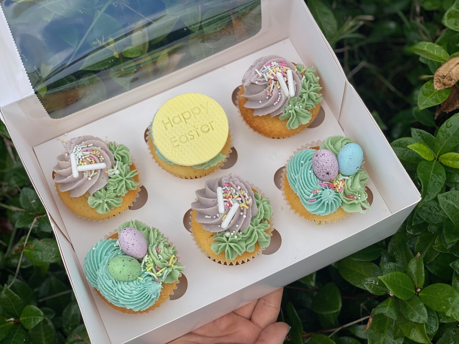 Easter Deluxe Cupcake box