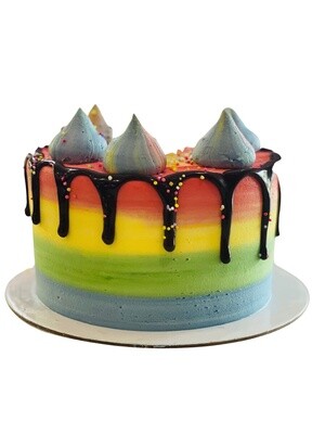 Rainbow Dreams - Bright Party Cake