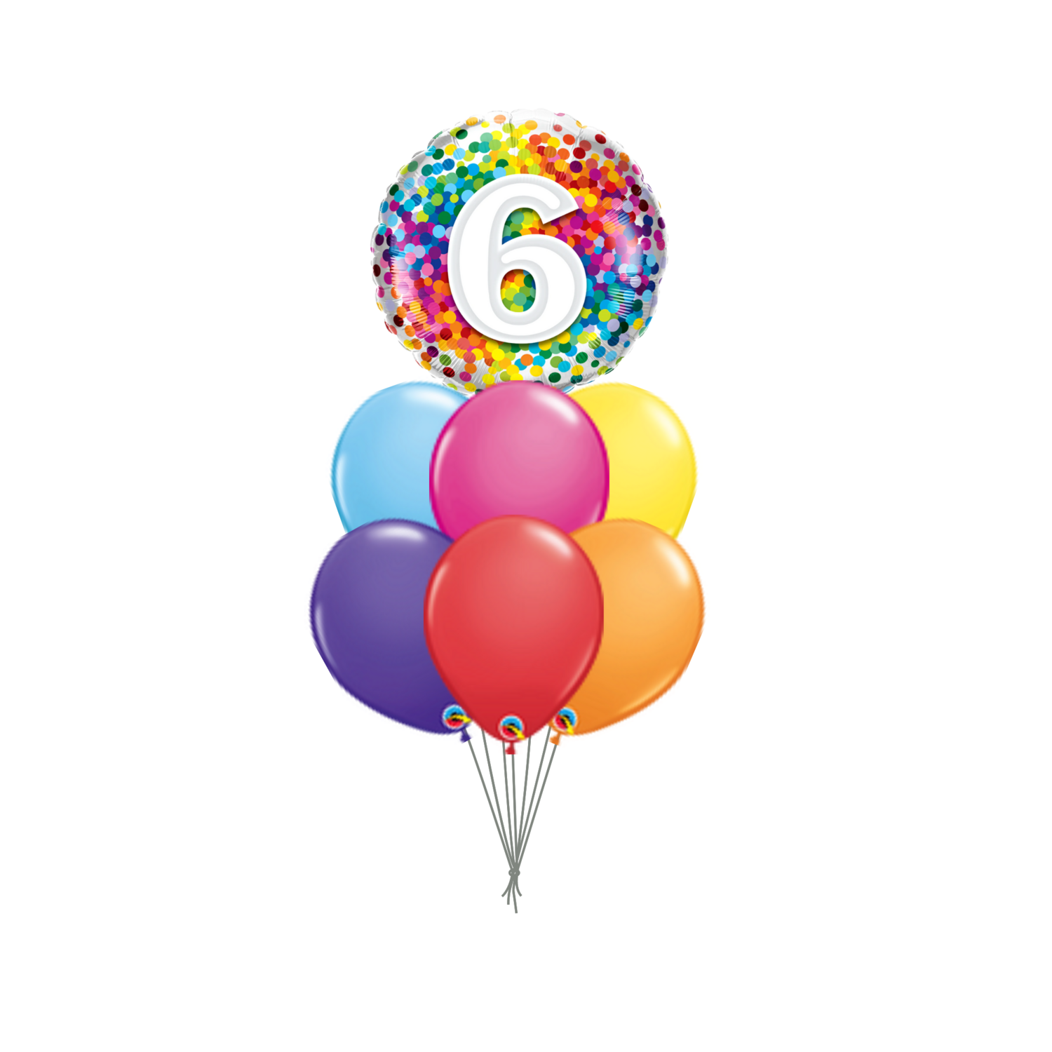 Kids Age Birthday Balloon Bouquet