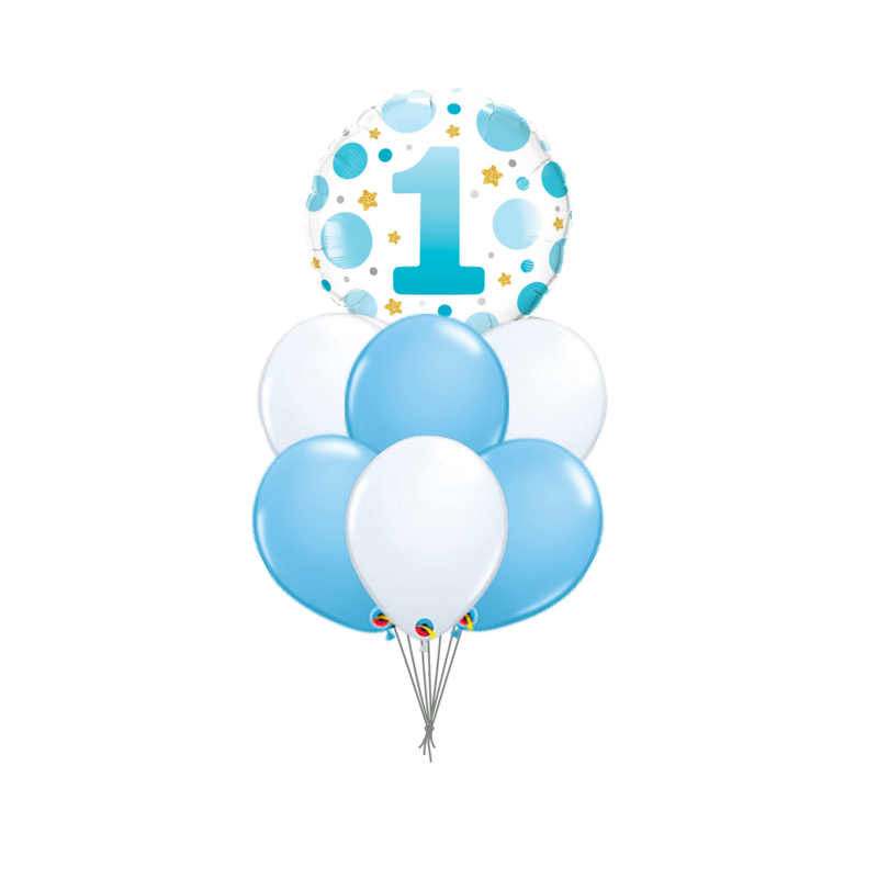 1st Birthday Balloon Bouquet