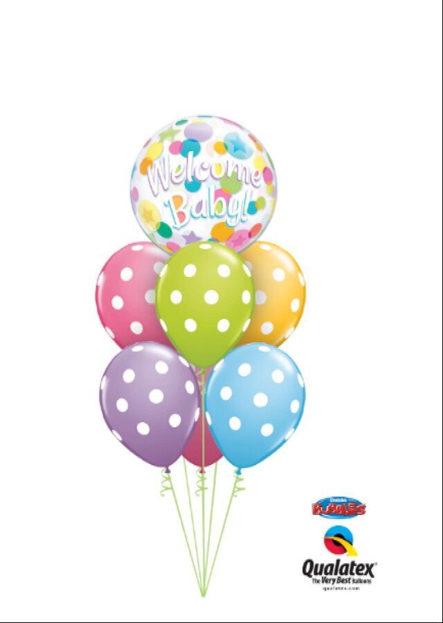 Welcome Baby Balloon Bouquet
