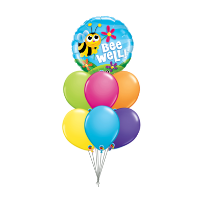 Get Well balloon bouquet - choose your design