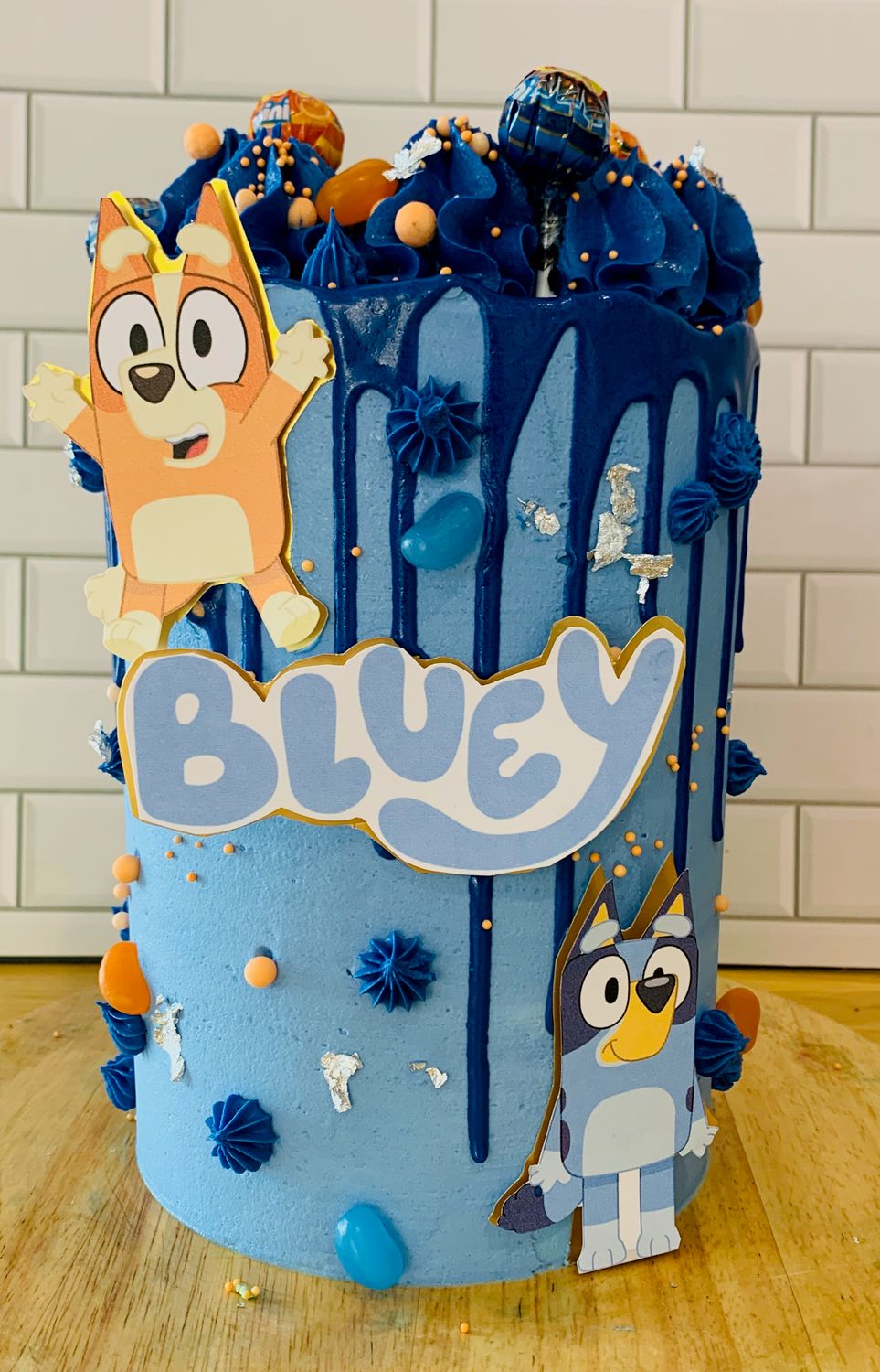 Bluey Cake