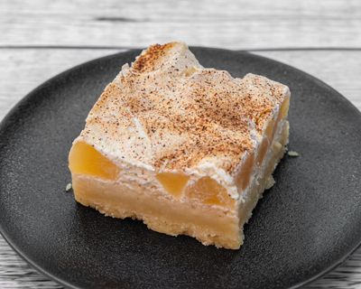 Apple Sour Cream Slice - Slab