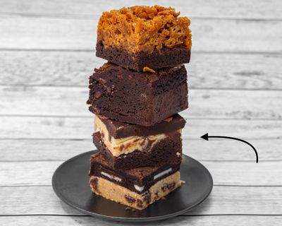 Brownie, Cookie Dough - Slab