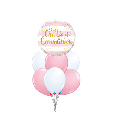 Communion Balloon Bouquet