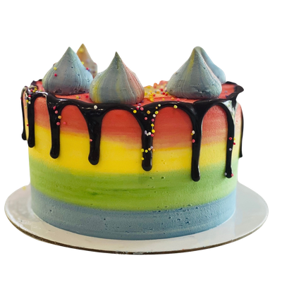 Rainbow Dreams - Bright Party Cake