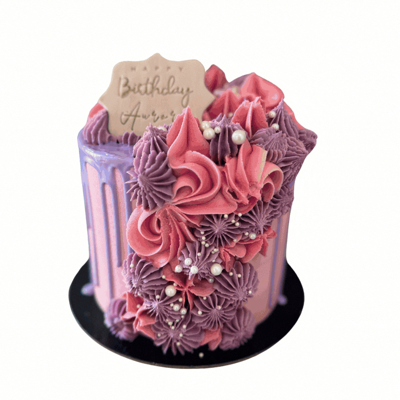 Boujee Buttercream Cake