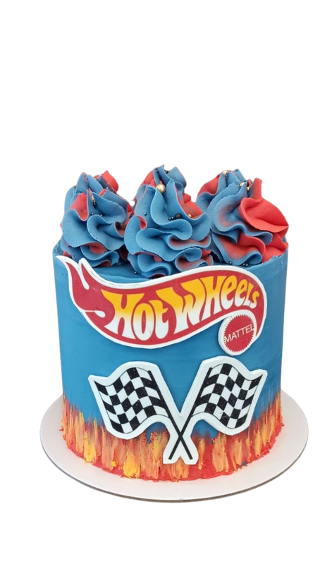 Hot Wheels Cake