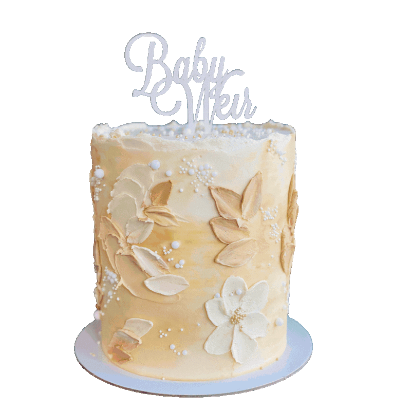 Textured Palette Knife Cake