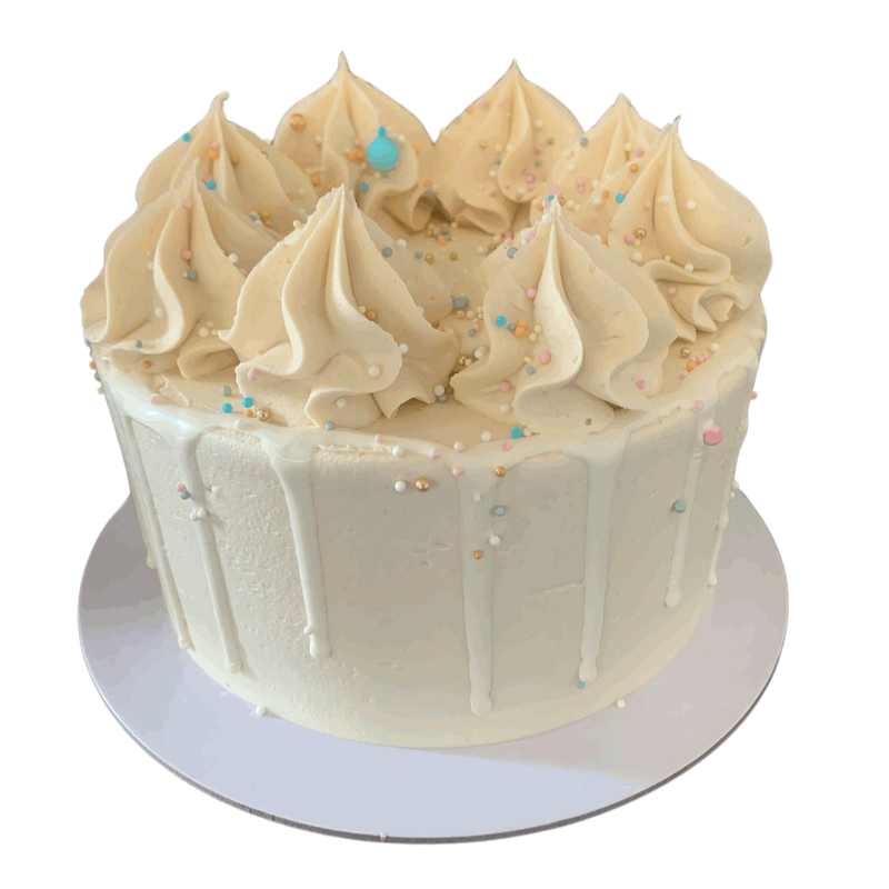 Vanilla Sprinkles Party Cake