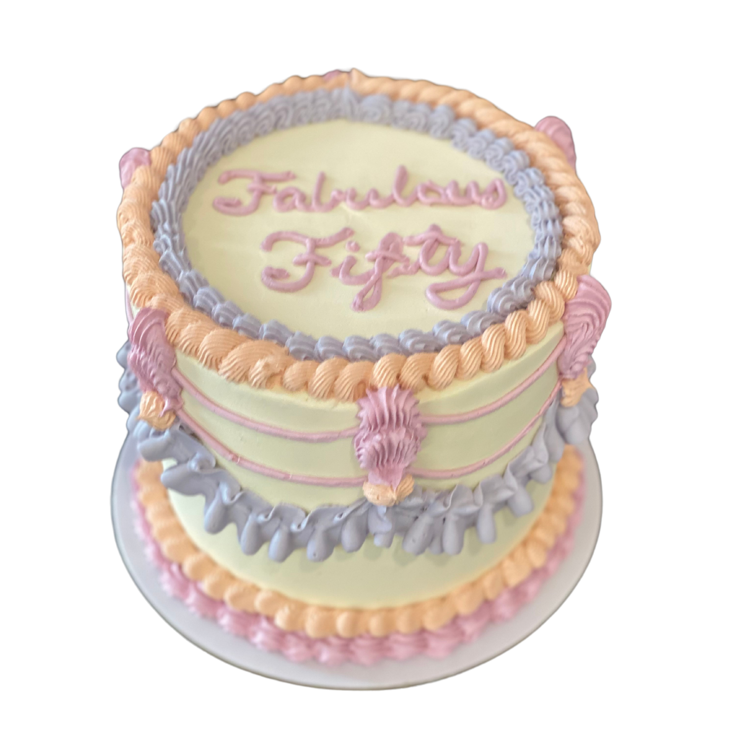 Retro Cake - Detailed