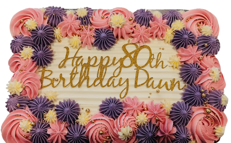 Modern Sheet Cake