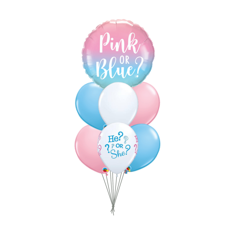 Gender Reveal Balloon Bouquet
