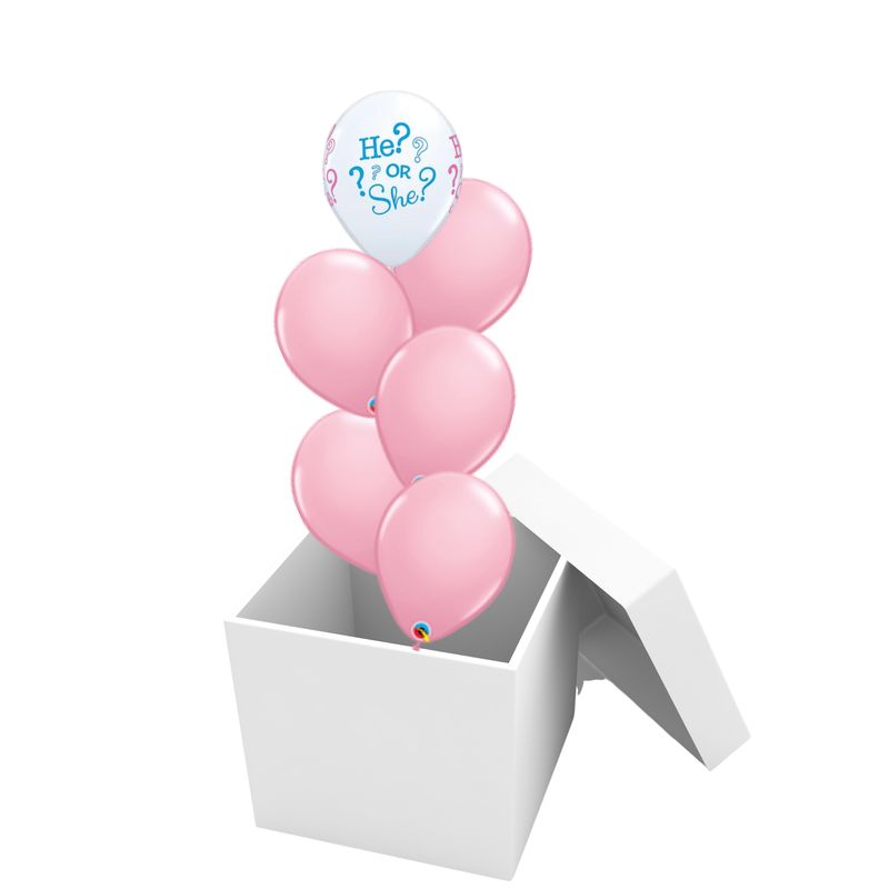 Gender Reveal Surprise Balloon Box