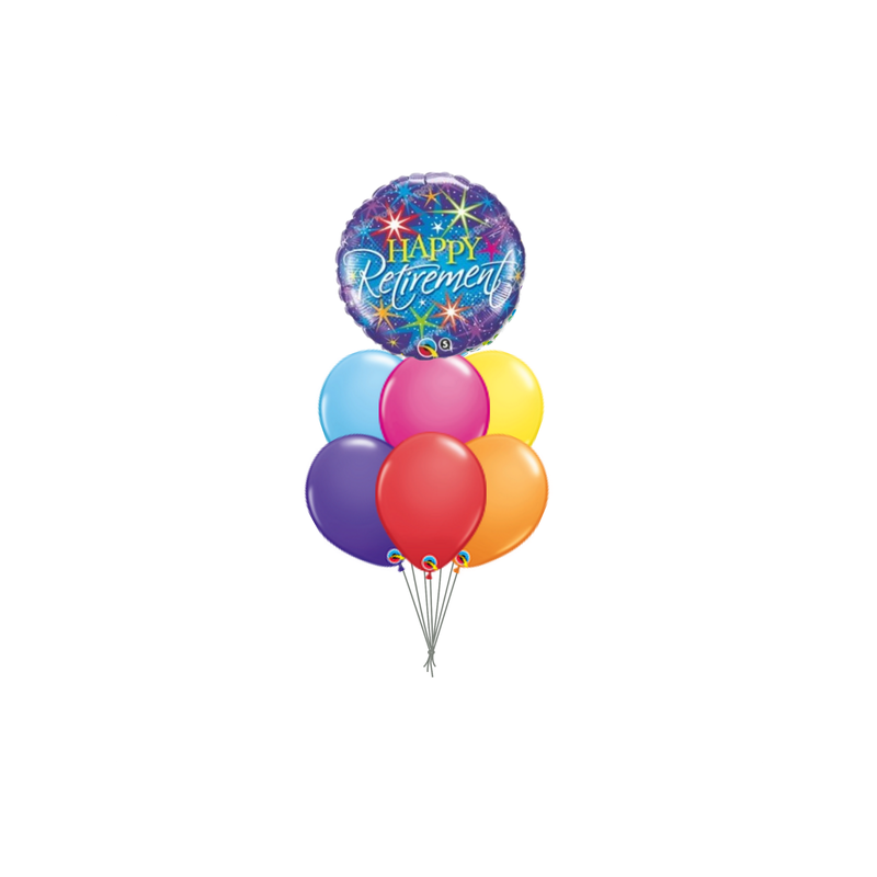 Happy Retirement Balloon Bouquet