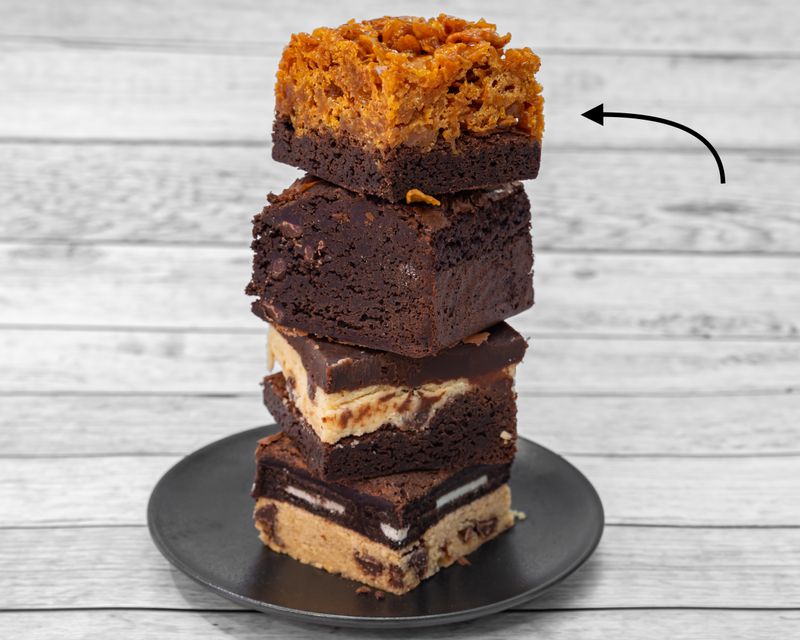 Brownie, Caramel Crunch - Slab