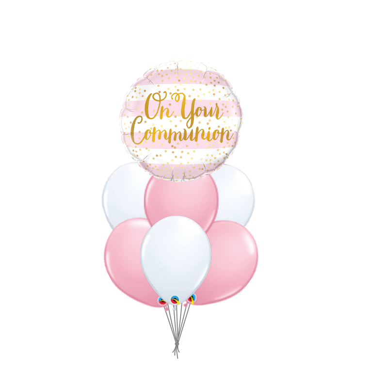 Communion Balloon Bouquet