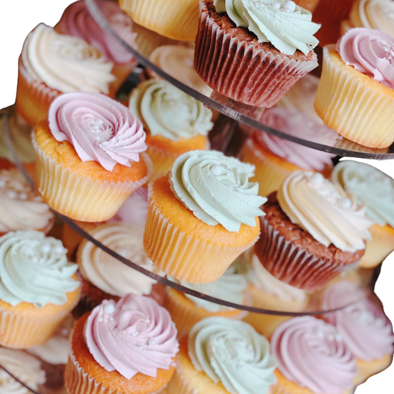Custom Colour Cupcakes