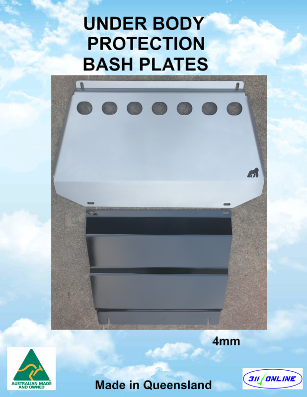 BASH PLATE SET Fit &amp; Suit Mitsubishi Pajero Sport QE/QF 2015-2024