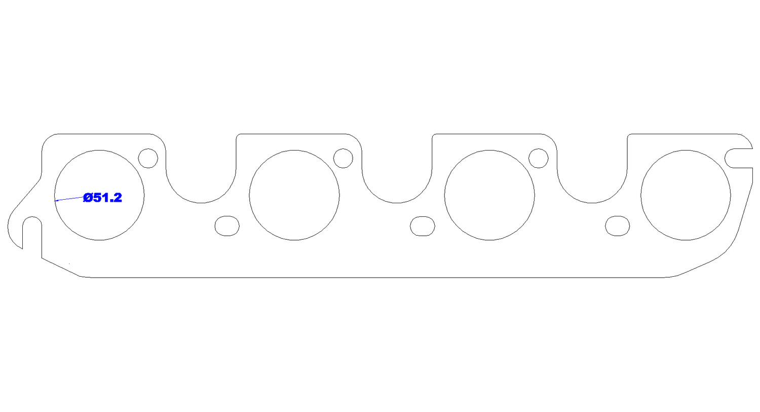 Program 180 Will fit and Suit Ford Clevland 3V 2inch PORTS heads